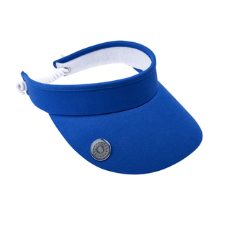 Blue telephone wire ladies golf visor