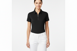 Daily Sports Peoria Short Sleeve Polo Shirt - Black