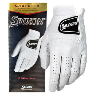 Srixon Ladies Cabretta Premium Leather Golf Glove - White