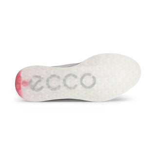 Ecco S Three Waterproof Ladies Golf Shoes - White/Bubblegum