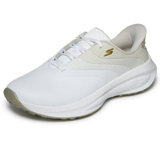 Skechers Slip-ins: Flow SI Ladies Waterproof Golf Shoes - White & Natural