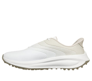 Skechers Slip-ins: Flow SI Ladies Waterproof Golf Shoes - White & Natural