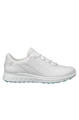 Ecco Golf S-Casual Waterproof Ladies Golf Shoes - White