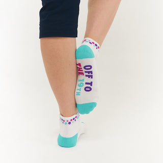 Pair Of Get Me To The 19th Ladies Golf Socks