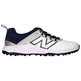 New Balance Womens Waterproof Golf Shoes - Fresh Foam Contend V2 - Spikeless White/Navy