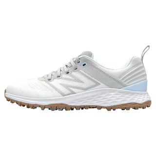 New Balance Womens Waterproof Golf Shoes - Fresh Foam Contend V2 - Spikeless White/Grey