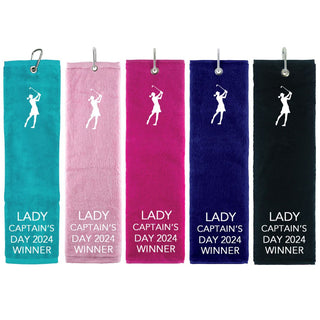 Lady Captain's Day 2024 Winner Tri Fold Golf Towel