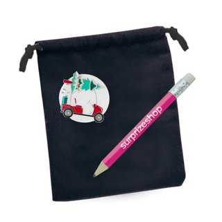 Christmas Golf Cart Ball Marker Gift Set