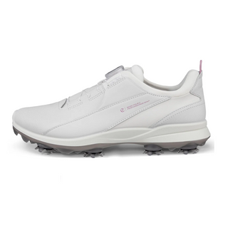 Ecco Golf Biom Tour BOA Waterproof Ladies Golf Shoes - White