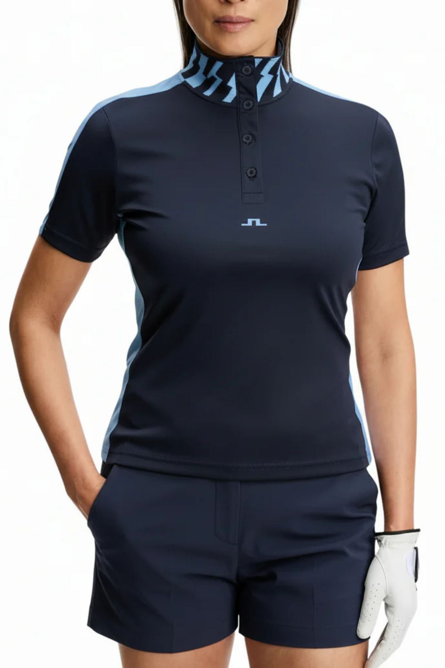 Ladies Pip Golf Polo - JL Navy
