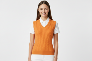 Daily Sports Ladies Madelene Vest Golf Top - Candied