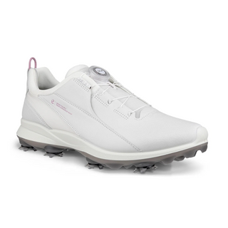 Ecco Golf Biom Tour BOA Waterproof Ladies Golf Shoes - White