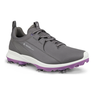 Ecco Golf Biom Tour Lace Waterproof Ladies Golf Shoes - Steel