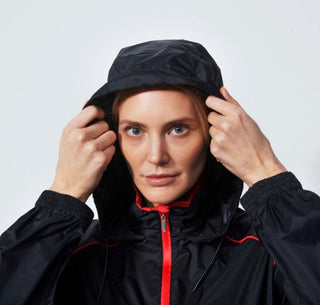 Daily Sports Ladies Lightweight Loos Anorak - Black