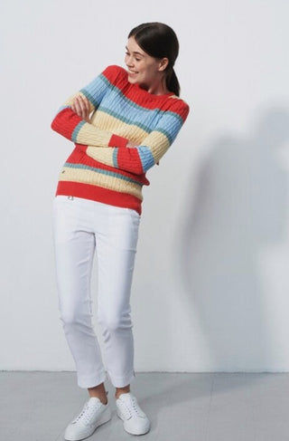 Daily Sports Ladies Olbia Pullover - Multistripe