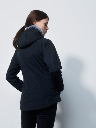 Daily Sports Livorno Padded Jacket with Fur- Black