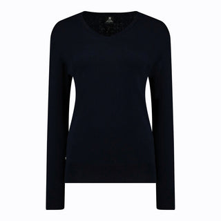 Daily Sports Tea Long Sleeve Pull Over- Navy