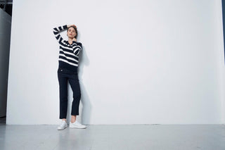 Daily Sports Ladies Ferrara Pullover Golf Jumper - Navy