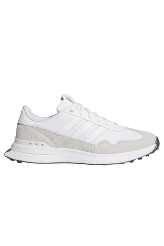 Womens Waterproof S2G 26 Textile Spikeless Golf Shoes - Dash Grey & White