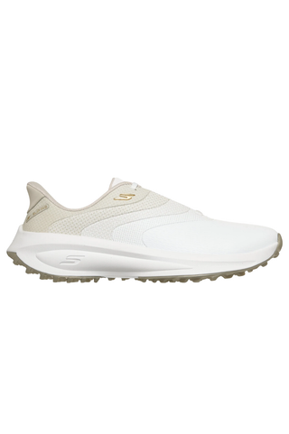 Skechers Slip-ins: Flow SI Ladies Waterproof Golf Shoes - White & Natural
