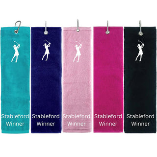 Stableford Winner Tri Fold Golf Towel Prize