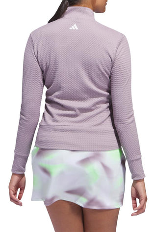 Adidas Women's Ultimate365 Textured Golf Jacket - Lilac