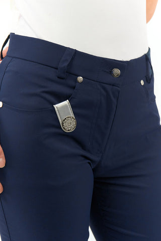 Surprizeshop Metallic Silver Golf Ball Marker Anywear Set