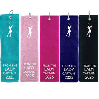 From the Lady Captain 2025 Tri Fold Golf Towel