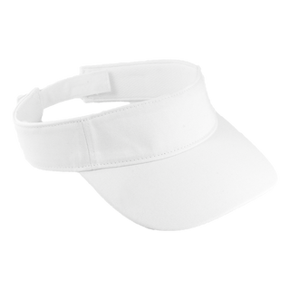 Becmoor Ladies Velcro Visor - White