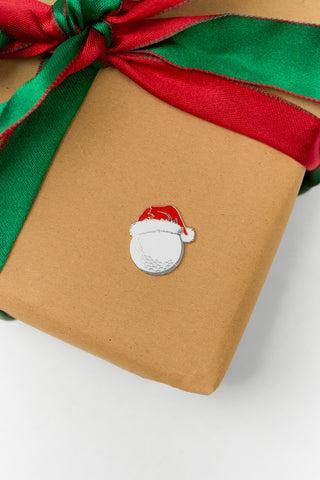 Christmas Santa Hat Golf Ball Marker