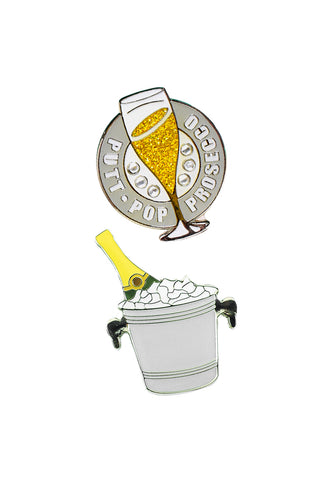 2 Pack Boozy Golf Ball Markers
