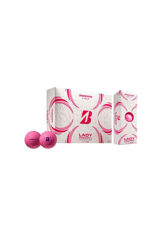 Bridgestone Lady Precept Golf Balls - Pink (12 Pack)