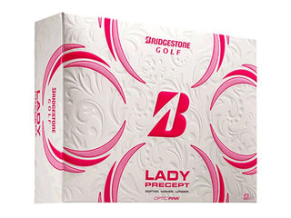 Bridgestone Lady Precept Golf Balls - Pink (12 Pack)