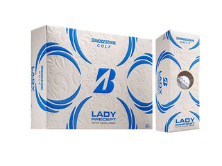 Bridgestone Lady Precept Golf Balls - White (12 Pack)