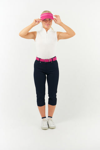 Surprizeshop Pink Women's Woven Golf Belt