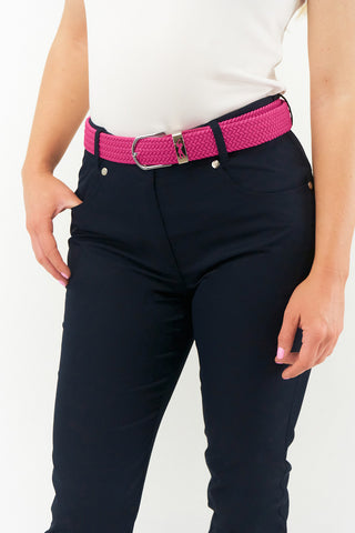 Surprizeshop Pink Women's Woven Golf Belt