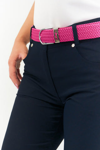 Surprizeshop Pink Women's Woven Golf Belt