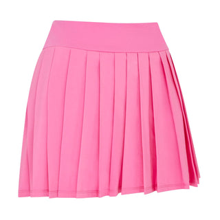 High Waist Pleated Golf Skort - Cheeky Pink