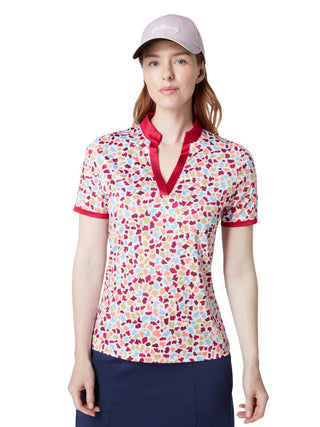 Callaway Golf Chev Geo Ladies Half Sleeve Polo - Mosaic