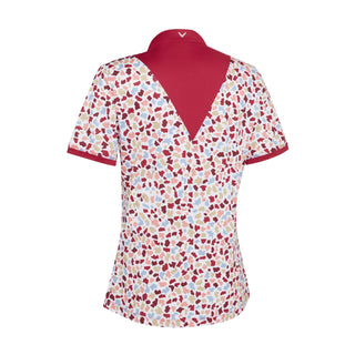 Callaway Golf Chev Geo Ladies Half Sleeve Polo - Mosaic