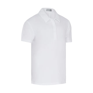 Callaway Golf JUNIOR GIRLS Micro Hex Polo Shirt - Bright White