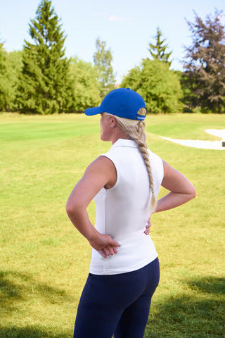 Lady Golfer Vented Cap Embroidered - Royal Blue