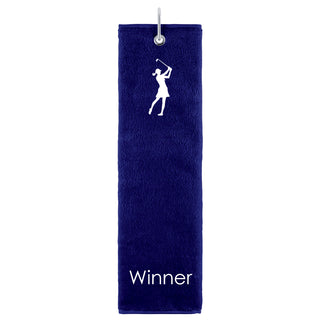 Winner Tri Fold Golf Towel Prize