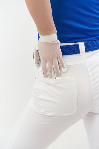 Surprizeshop All Weather Mesh/Sun Ladies Golf Glove - Navy