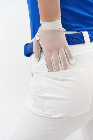 Surprizeshop All Weather Mesh/Sun Ladies Golf Glove - Navy