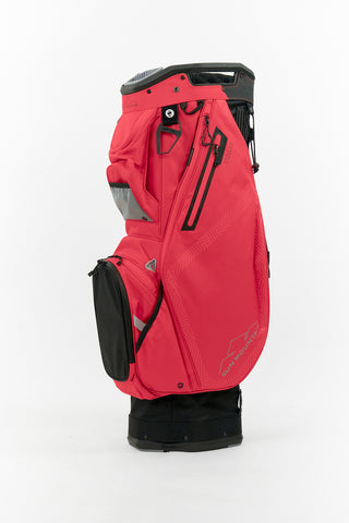 Sun Mountain Water-Resistant Stellar Cart Golf Bag - Coral, Black & Cadet