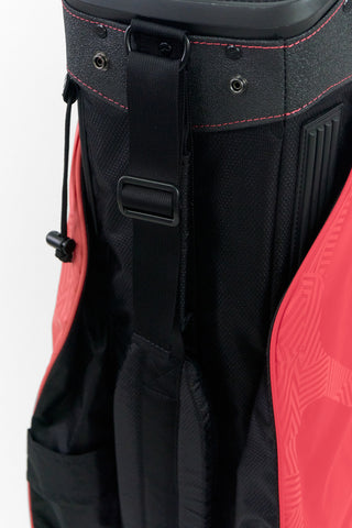 Sun Mountain Water-Resistant Stellar Cart Golf Bag - Coral, Black & Cadet