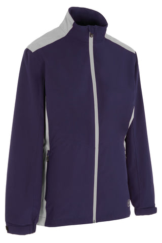 ProQuip Ladies Waterproof Jacket | Darcey Rain Jacket | Navy & Silver