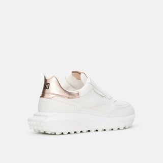 Duca Del Cosma Olivera 2 Waterproof Golf Shoes- White/Rose Gold