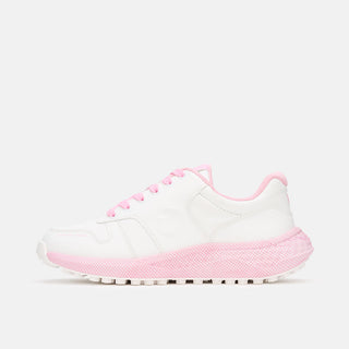 Duca Del Cosma Saturnia Waterproof Golf Shoes- White/Prism Pink